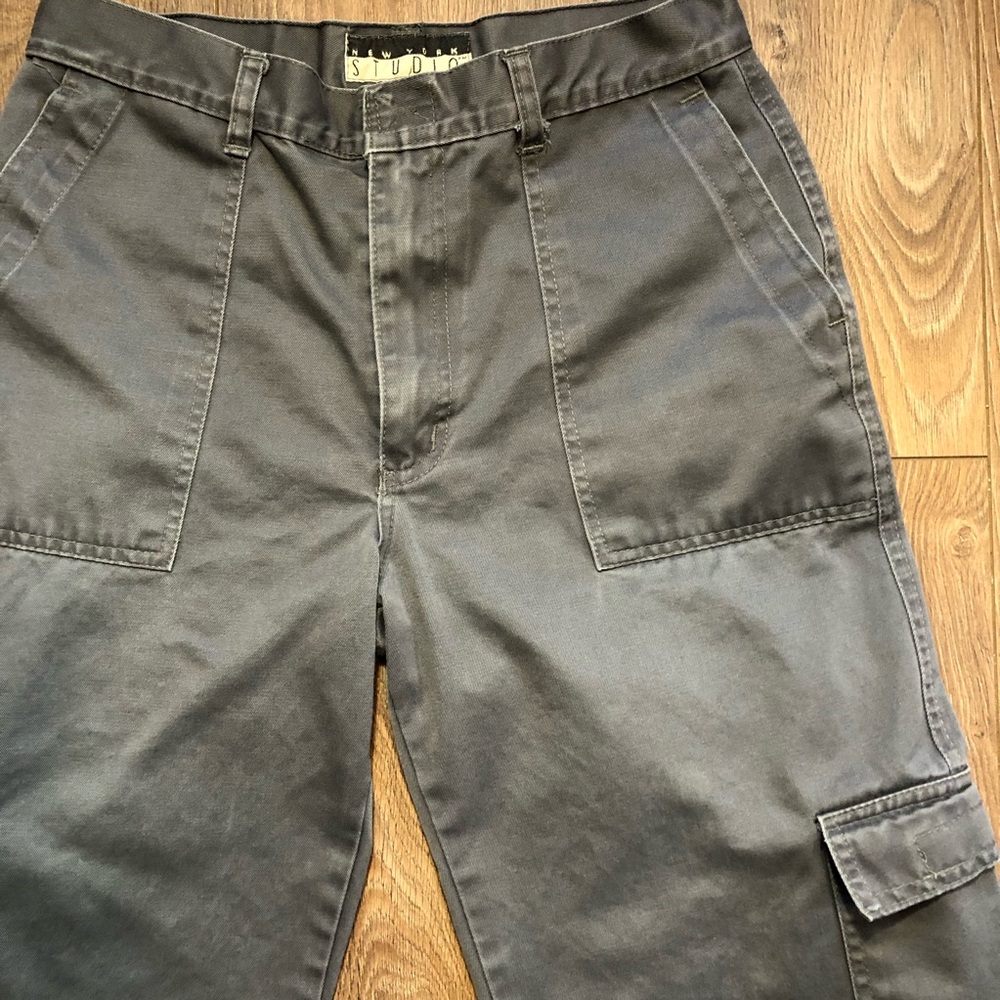 Vintage Grey Cargo Pants